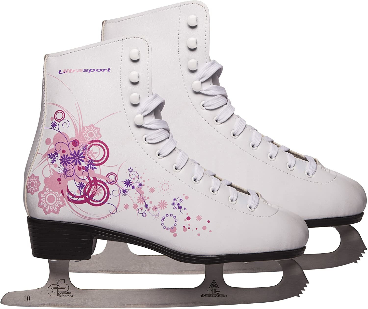 Конек бел. Белые коньки УЛЬТРАСПОРТ. Ice Skates коньки детские. Дети на коньках. Коньки для фотошопа.