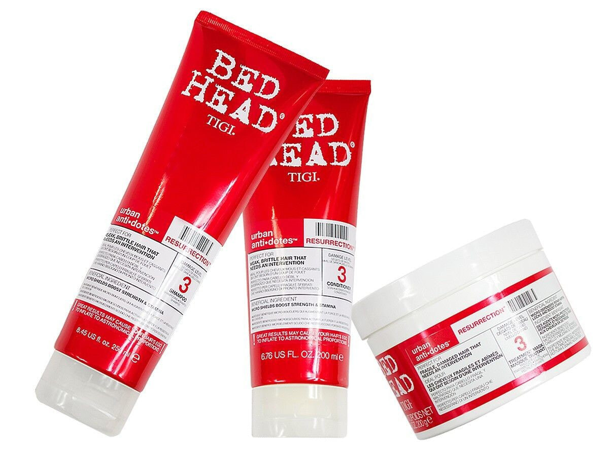 Маска для поврежденных волос tigi bed head urban antidotes recovery