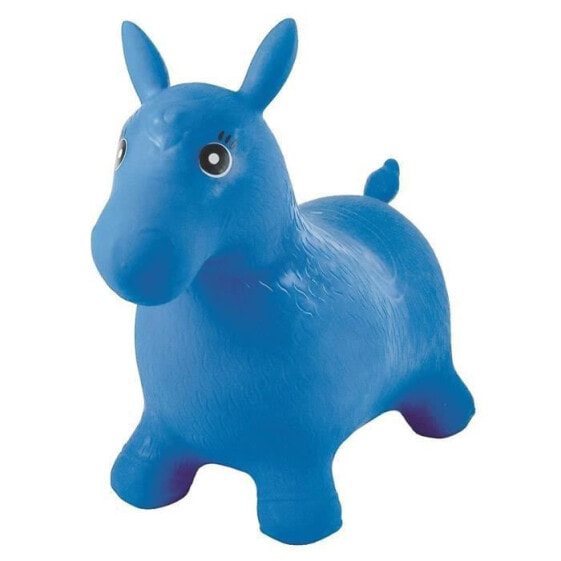 надувной синий прыгун лошадь
