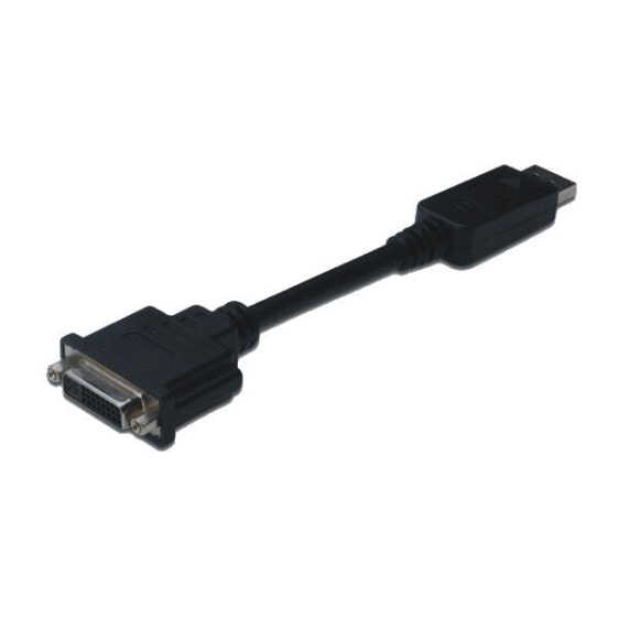 M-Cab 7003508 видео кабель адаптер 0,15 m DisplayPort DVI-I Черный