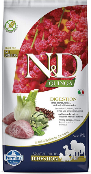 N&D Quinoa Digestion Dog Lamb 7 kg