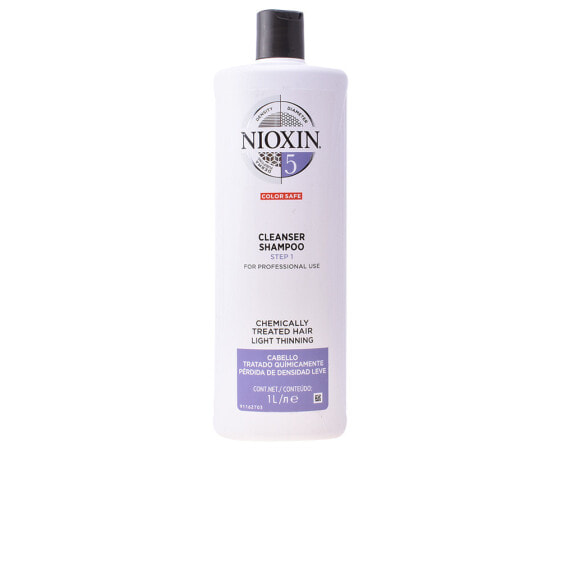 Nioxin System 5  Шампунь. придающий объем химически обработанным ослабшим волосам 1000 мл