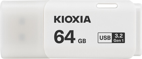 Kioxia TransMemory U301 USB флеш накопитель 64 GB USB тип-A 3.2 Gen 1 (3.1 Gen 1) Белый LU301W064GG4