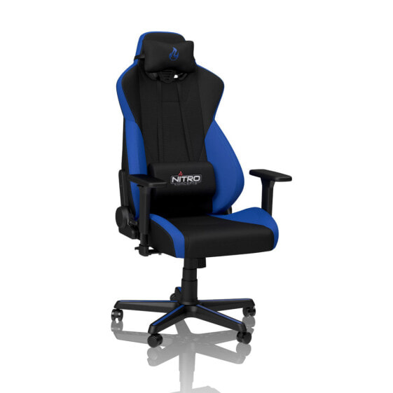 Nitro Concepts S300 Игровое кресло для ПК Мягкое сиденье Черный, Синий NC-S300-BB