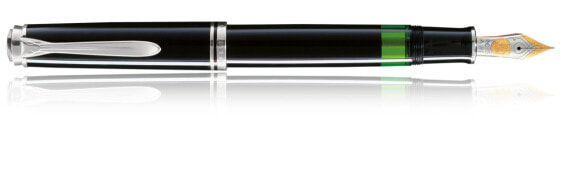 Pelikan Souverän M405 перьевая ручка Черный, Серебристый 1 шт 924993