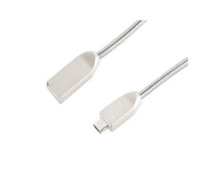 shiverpeaks BS14-13020 USB кабель 1,2 m 2.0 USB A Серебристый