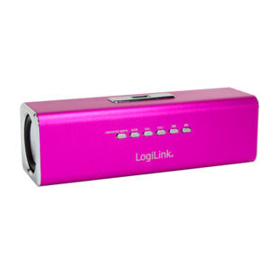 LogiLink DiscoLady Soundbox Розовый SP0038P