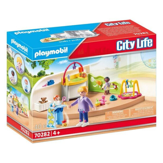Набор с элементами конструктора Playmobil City Life 70282 Детский Сад Ясли ,40 деталей
