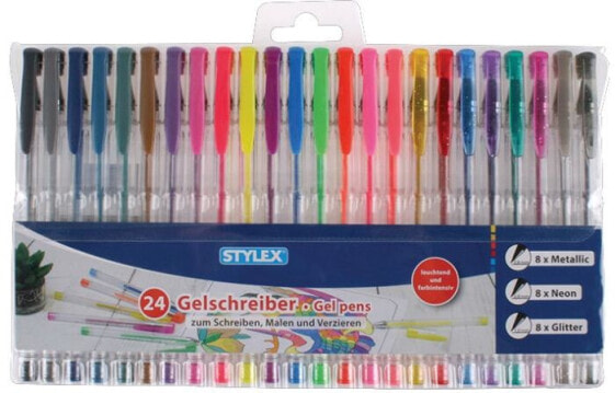 Gel pens 24 pieces