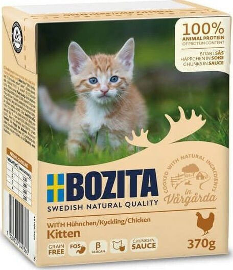 Влажный корм для кошек Bozita, для беременных, лактирующих и растущих, с курицей, 370 г