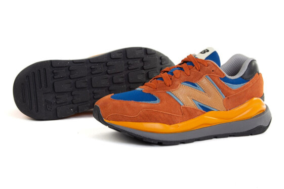 Мужские кроссовки коричневые замшевые низкие New Balance M5740GHA