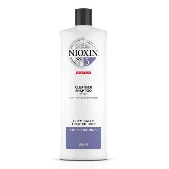 Nioxin System 5 Cleansing Shampoo Шампунь для химически обработанных и осветленных волос с тенденцией к выпадению 1000 мл