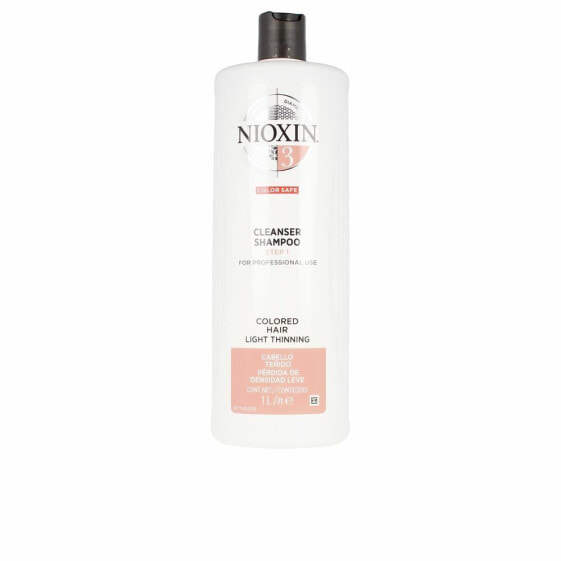Nioxin System 3 Cleanser Shampoo Укрепляющий цвет шампунь для окрашенных волос 1000 мл