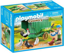 Playmobil 70138 Country Mobile Chicken House, Multi-Coloured