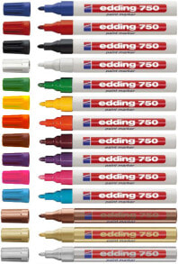 Письменные ручки edding 750 Золото 10 шт 4-750053