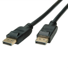 Компьютерные разъемы и переходники ROLINE 11.04.5798 DisplayPort кабель 1,5 m Черный