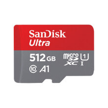 Карты памяти sanDisk Ultra microSD карта памяти 512 GB MicroSDXC UHS-I Класс 10 SDSQUNR-512G-GN6TA
