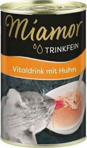 Лакомства для кошек Miamor Miamor Vitaldrink with chicken 135g can
