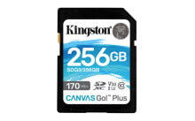 Карты памяти Kingston Technology Canvas Go! Plus карта памяти 256 GB SD Класс 10 UHS-I SDG3/256GB