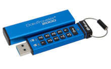 USB  флеш-накопители Kingston Technology DataTraveler 2000 64GB USB флеш накопитель USB тип-A 3.2 Gen 1 (3.1 Gen 1) Синий DT2000/64GB