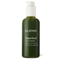 Жидкие очищающие средства Elemis Superfood Facial Wash Очищающий гель для умывания с пребиотиками и экстрактами суперфудов 200 мл