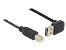 Компьютерные разъемы и переходники deLOCK 83542 USB кабель 5 m 2.0 USB A USB B Черный