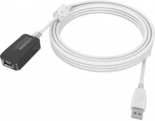 Компьютерные разъемы и переходники Vision TC 5MUSBEXT+ USB кабель 5 m 2.0 USB A Белый