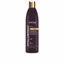 Шампуни для волос Kativa Hyaluronic Coenzyme Q10 Shampoo Увлажняющий гиалуроновый шампунь против ломкости волос 355 мл
