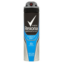 Мужские дезодоранты Rexona Men Cobalt Motionsense Dry Deodorant Spray Сухой дезодорант-спрей для мужчин 150 мл