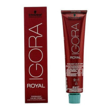 Краска для волос Schwarzkopf Igora Royal Color Cream 9-1 Стойкая крем-краска для волос, оттенок блондин сандрэ 60 мл
