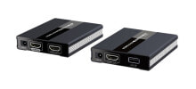 Компьютерные разъемы и переходники Techly IDATA HDMI-KVM60 удлинитель KVM-консоли Передатчик и приемник