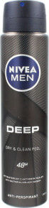 Дезодоранты Nivea Men Deep Anti-Perspirant Deodorant Spray Дезодорант-антиперспирант-спрей для мужчин 250 мл