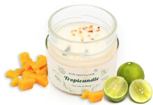 Ароматические диффузоры и свечи Tropicandle Lime and Mango Scented Candle Ароматическая свеча с ароматом манго и лайма