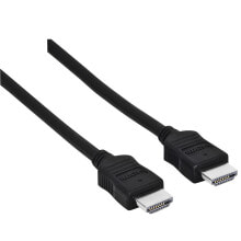 Компьютерные разъемы и переходники hama 00205000 HDMI кабель 1,5 m HDMI Тип A (Стандарт) Черный