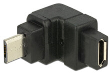 Компьютерные разъемы и переходники DeLOCK USB2.0Micro-B/USB2.0Micro-B Черный 65669