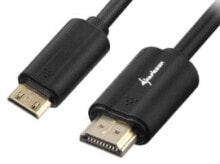 Компьютерные разъемы и переходники sharkoon 3m, HDMI/Mini HDMI HDMI кабель HDMI Тип A (Стандарт) HDMI Type C (Mini) Черный 4044951018017