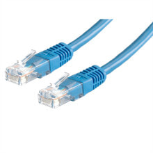 Кабель-каналы value UTP Patch Cord Cat.6, blue 10 m сетевой кабель Синий 21.99.1584