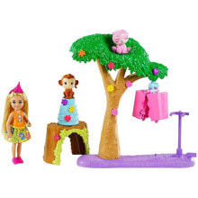 Куклы модельные игровой набор Барби Barbie GTM84 Веселая вечеринка Челси с питомцами и аксессуарами