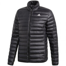 Мужские спортивные куртки Мужская куртка спортивная черная без капюшона Adidas VARILITE M BS1588 jacket