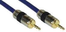 Акустические кабели inLine 99956P аудио кабель 15 m 3,5 мм Синий