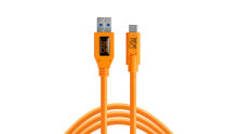 Компьютерные разъемы и переходники Tether Tools CUC3215-ORG USB кабель 4,6 m 3.2 Gen 1 (3.1 Gen 1) USB A USB C Оранжевый