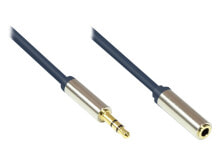 Акустические кабели alcasa GC-M0053 аудио кабель 2 m 3,5 мм Синий