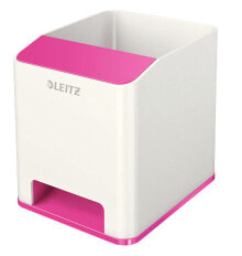 Канцелярские аксессуары Leitz 53631023 подставка для ручек и карандашей Розовый, Белый Полистрол