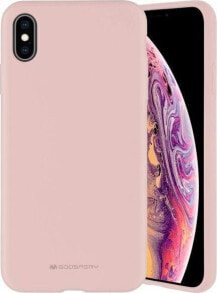 Чехлы для смартфонов mercury Silicone do iPhone 13 Pro Max różowo-piaskowy/pink sand