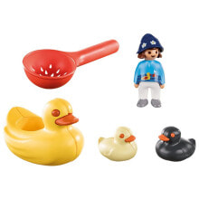 Детские игровые наборы и фигурки из дерева PLAYMOBIL 70271 1.2.3 Duck Family