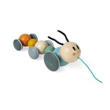 Детские игрушки-каталки jANOD Sweet Cocoon Pull-Along Caterpillar