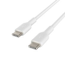 Кабели и провода для строительства belkin CAB003BT1MWH USB кабель 1 m USB C Белый
