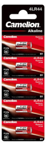 Аксессуары для автомобильной аудиотехники camelion 12050544 батарейка 4LR44 Щелочной