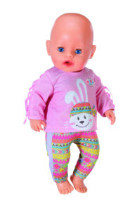 Одежда для кукол bABY born Trendy Rabbit Pullover Outfit Комплект одежды для куклы 830178