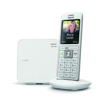 Телефоны gigaset CL660 Аналоговый/DECT телефон Белый Идентификация абонента (Caller ID) CL660 BLANC